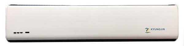 Quạt cắt gió Kyungjin đang được bán và lắp cho cửa hàng và kho hàng, nhà xưởng.do có công suất cao