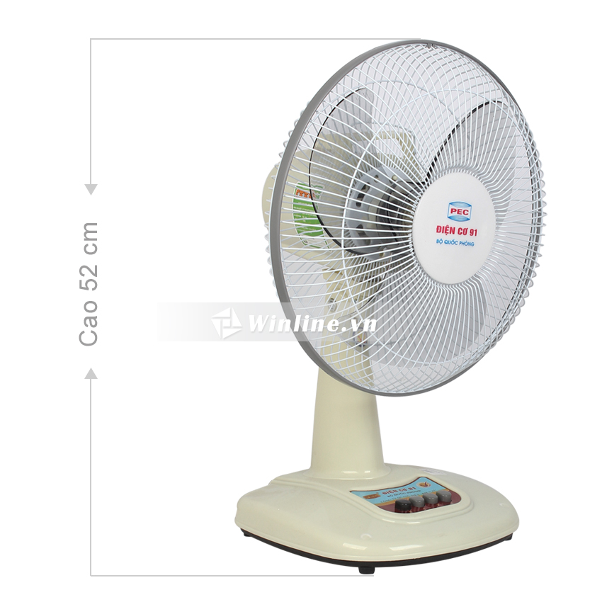 Quạt bàn điện cơ 91 QB-300 I Sải cánh 30cm