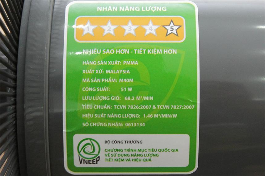 Quạt treo tường KDK M40M - Điều khiển từ xa