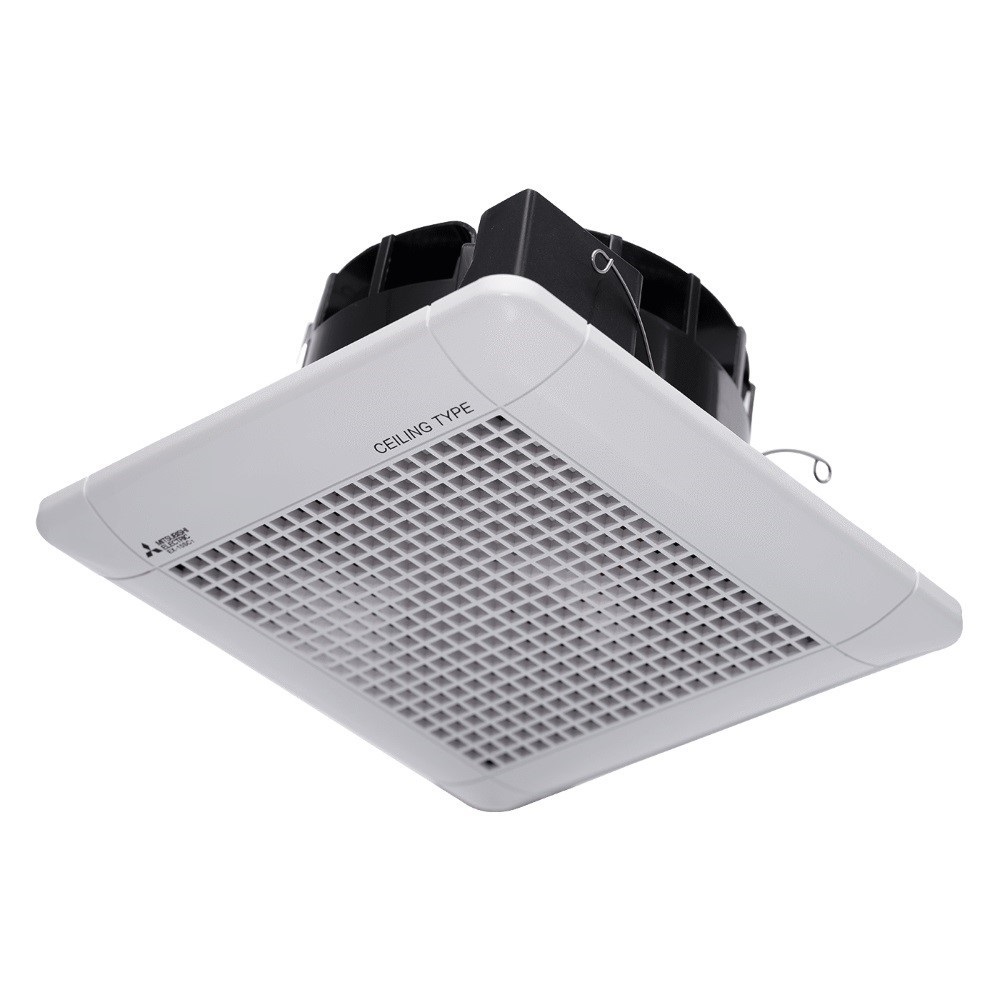 Quạt hút âm trần Mitsubishi EX-20SC5T7T, 1 chiều, hút thẳng, mặt 330x330, 25-30m2