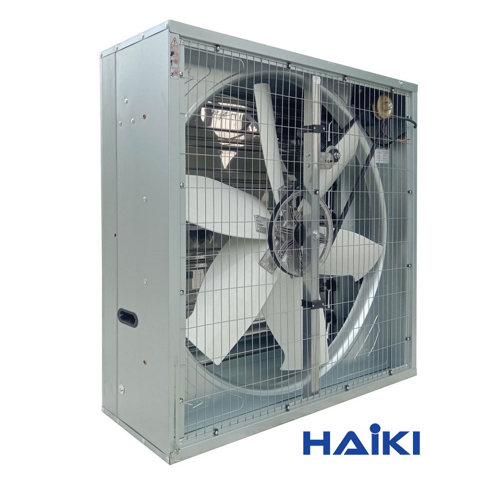 Quạt hút công nghiệp vuông HAIKI LF 1100x1100x400 I Sải cánh 100cm