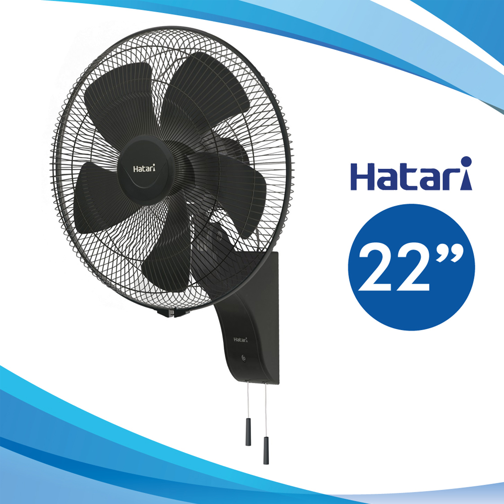 Quạt treo tường công nghiệp Hatari IW22M1 Thái Lan, Size 55cm, 197w