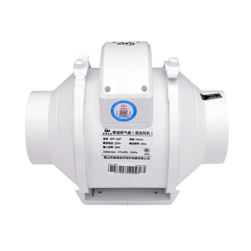 Quạt cấp khí tươi Nanyoo Mixed Flow DPT-100P (9-14m2)