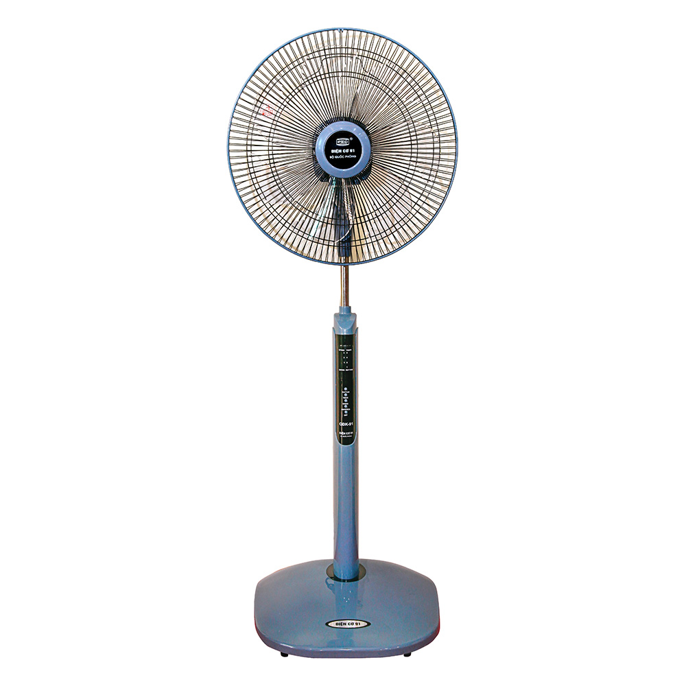 Quạt cây điện cơ 91 QĐK-H5, 7 lá cánh, điều khiển từ xa