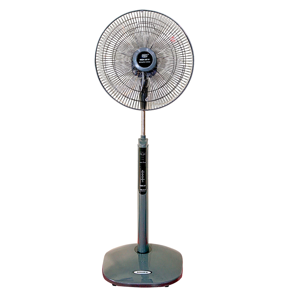 Quạt cây điện cơ 91 QĐK-H5, 7 lá cánh, điều khiển từ xa