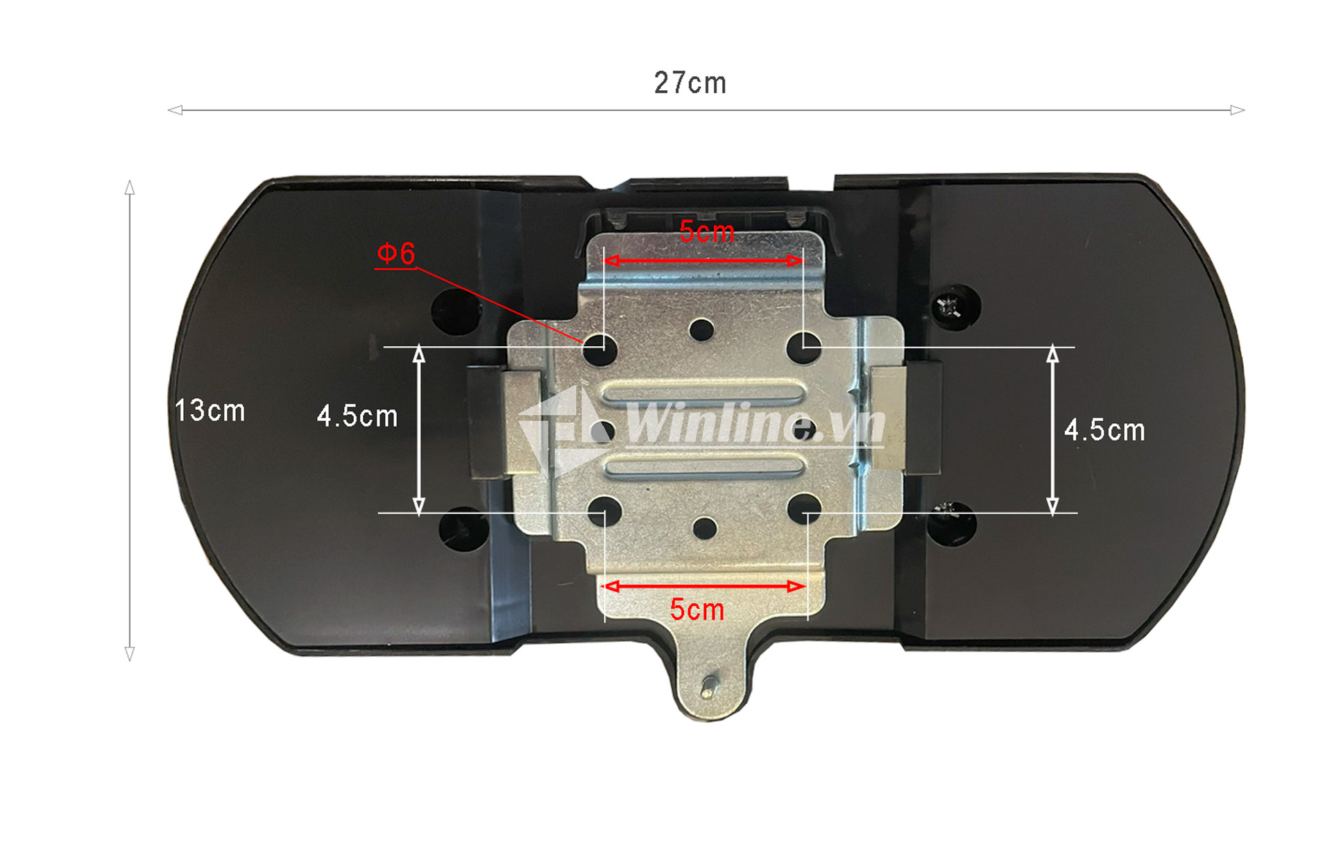 Quạt đảo trần chinghai HB-918A, sải cánh 450, 65w, điều khiển từ xa
