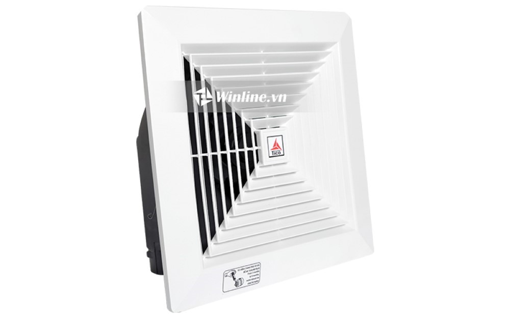Quạt hút âm trần Tico TC-15AV4, size 20x20, (6-9m2)