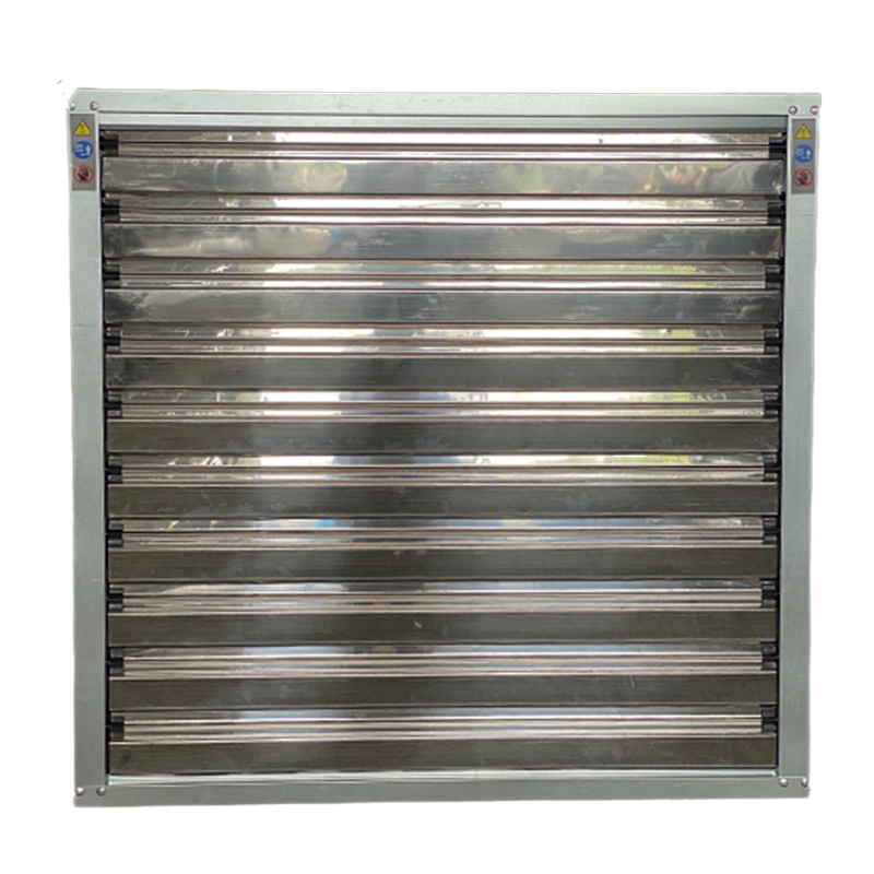 Quạt hút công nghiệp BMF 1380x1380x400, khung kẽm, Cánh inox