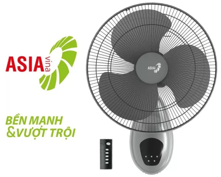 Quạt treo ASIAvina VY377090 -sải cánh 40, điều khiển từ xa