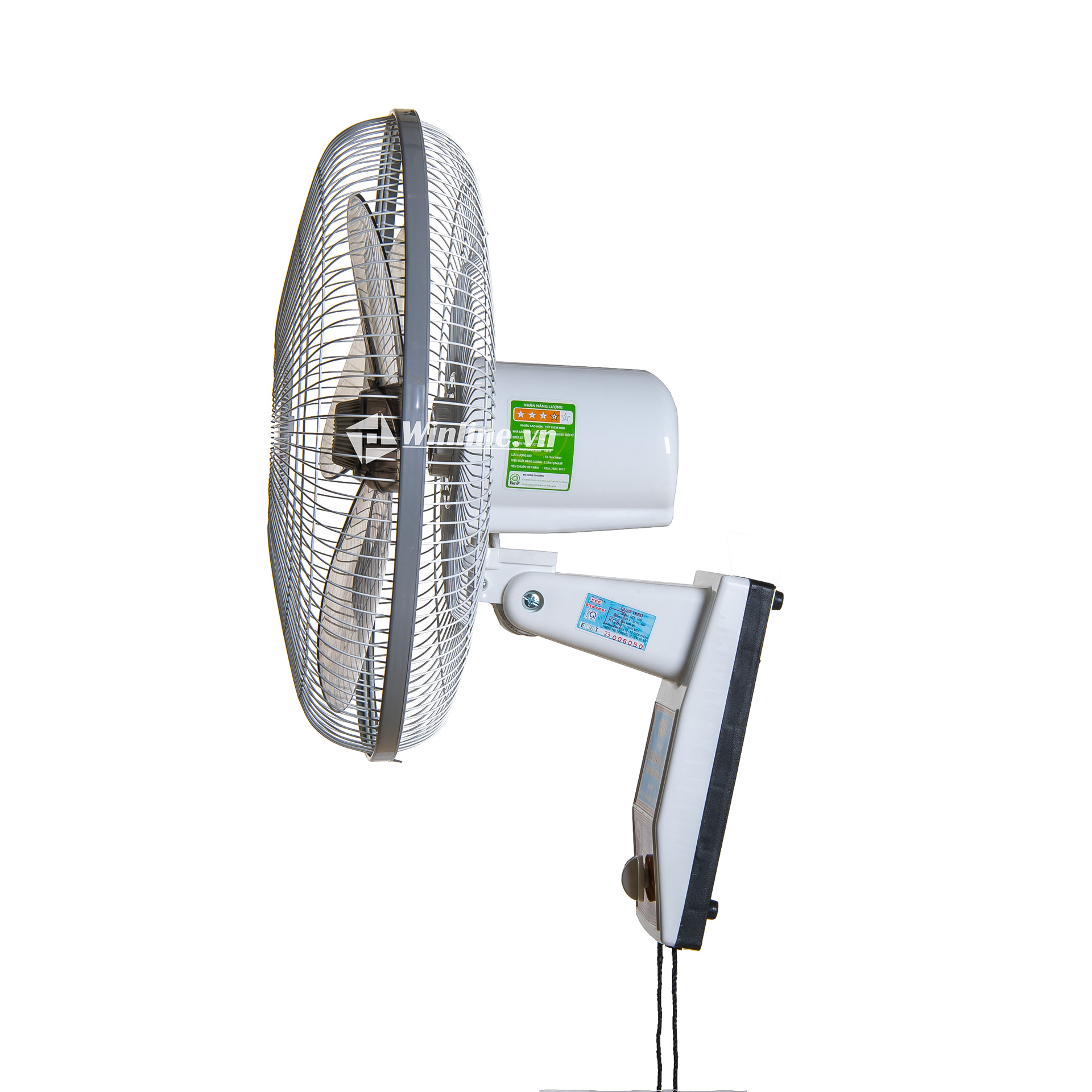 Quạt treo tường điện cơ 91 QTT-300, sải cánh 30cm, 2 dây kéo
