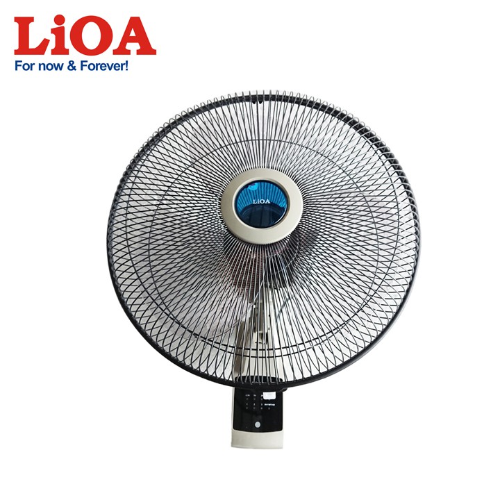 Quạt treo tường Lioa QT-409K điều khiển từ xa ( 3 màu xanh, ghi sáng, trắng)