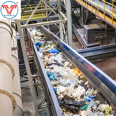 Băng Tải Cao Su Vai Trò Trong Công Nghiệp Xử Lý Chất Thải
