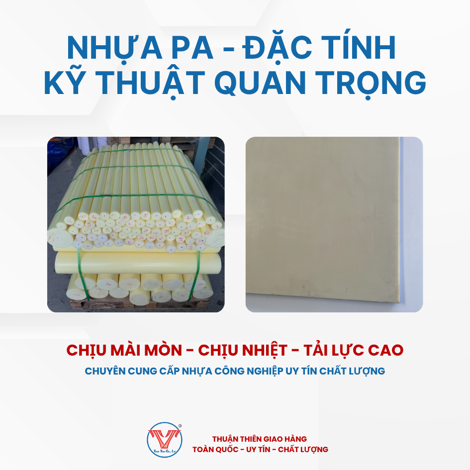 Nhựa PA Và Những Đặc Tính Kỹ Thuật Quan Trọng Bạn Nên Biết