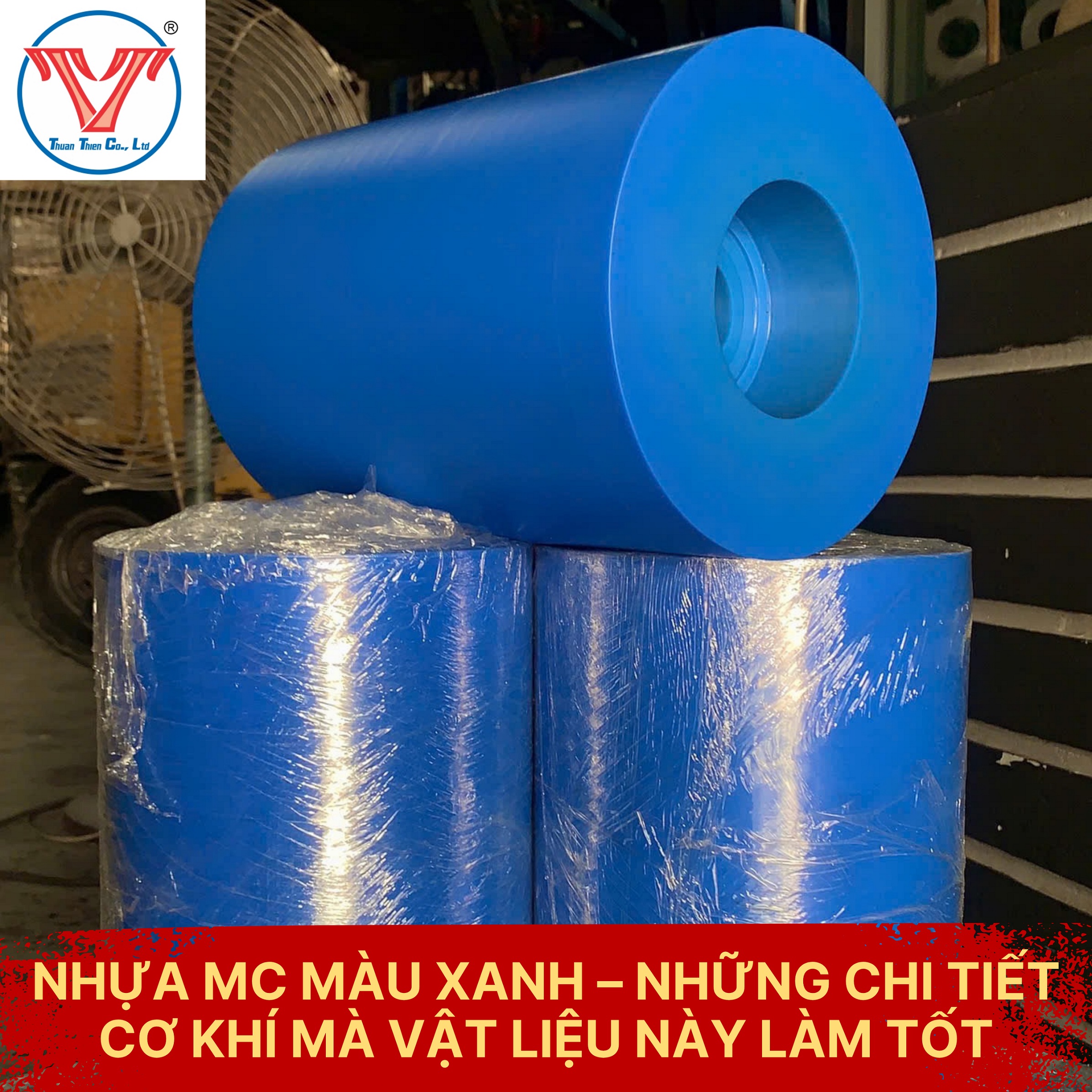 NHỰA MC MÀU XANH – NHỮNG CHI TIẾT CƠ KHÍ MÀ VẬT LIỆU NÀY LÀM TỐT