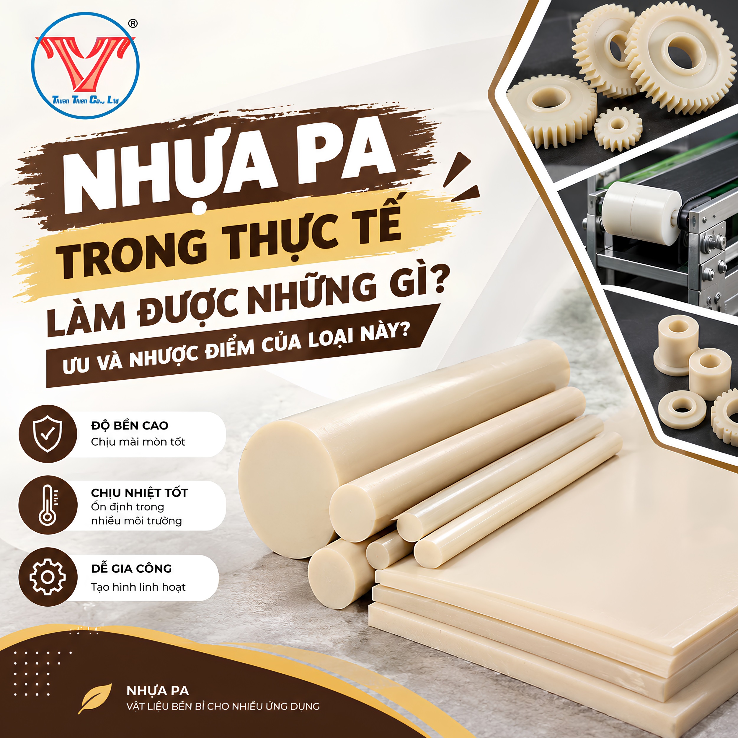 NHỰA PA TRONG THỰC TẾ LÀM ĐƯỢC NHỮNG GÌ? ƯU VÀ NHƯỢC ĐIỂM CỦA LOẠI NÀY?