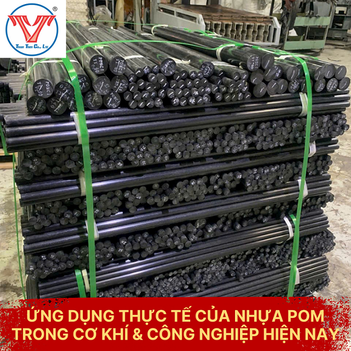 Nhựa POM: Ứng Dụng Thực Tế Trong Cơ Khí & Công Nghiệp Hiện Nay