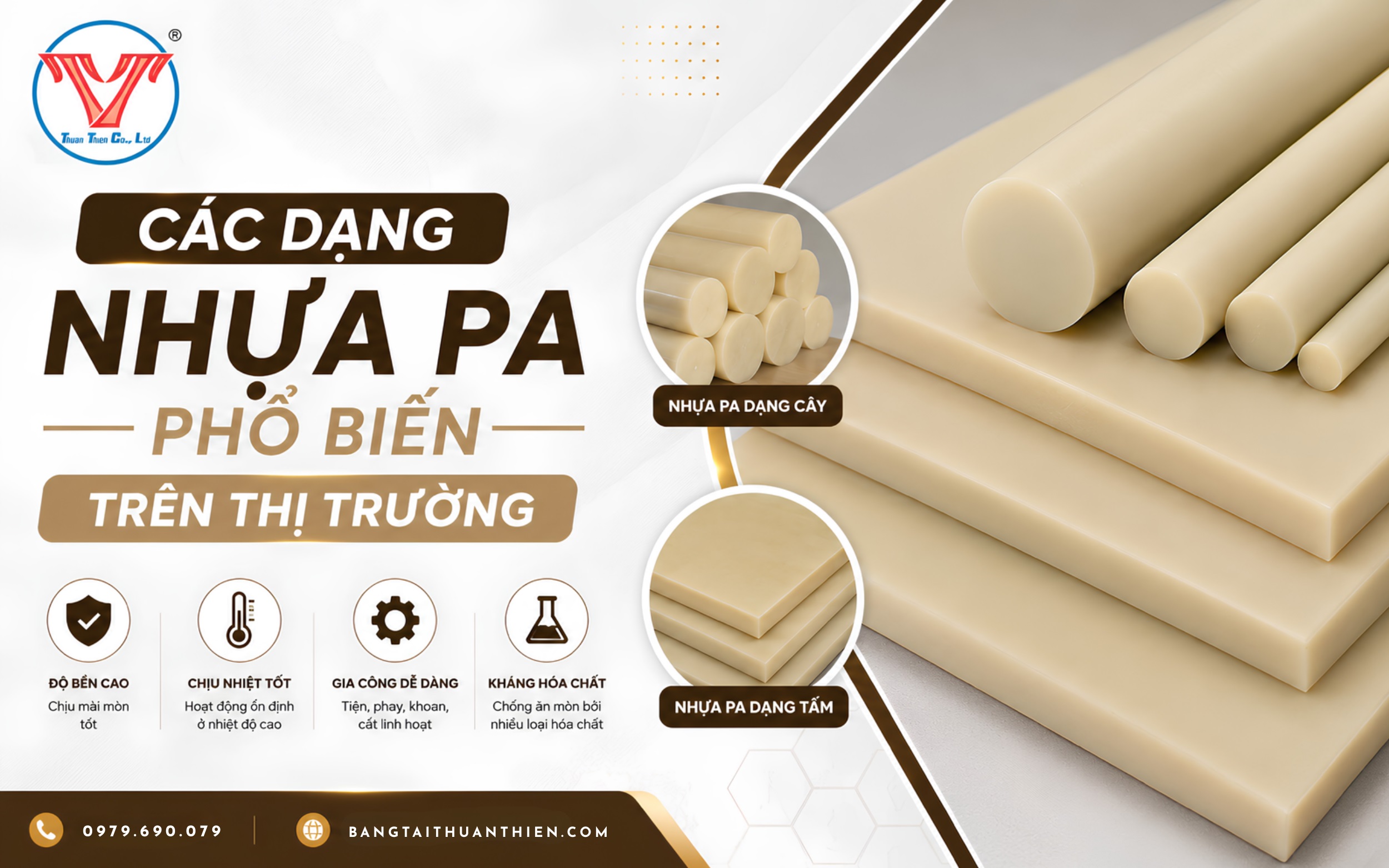 Các dạng nhựa PA phổ biến trên thị trường
