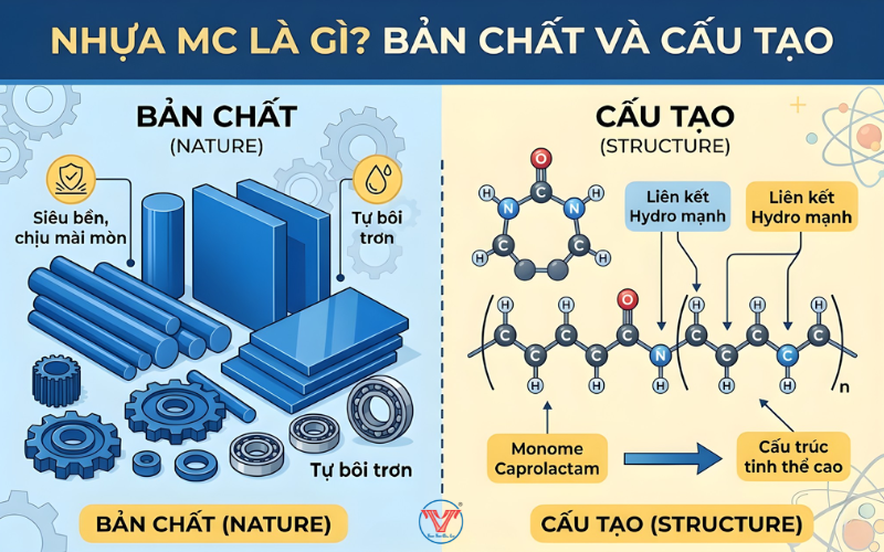 nhựa mc là gì và bản chất cấu tạo