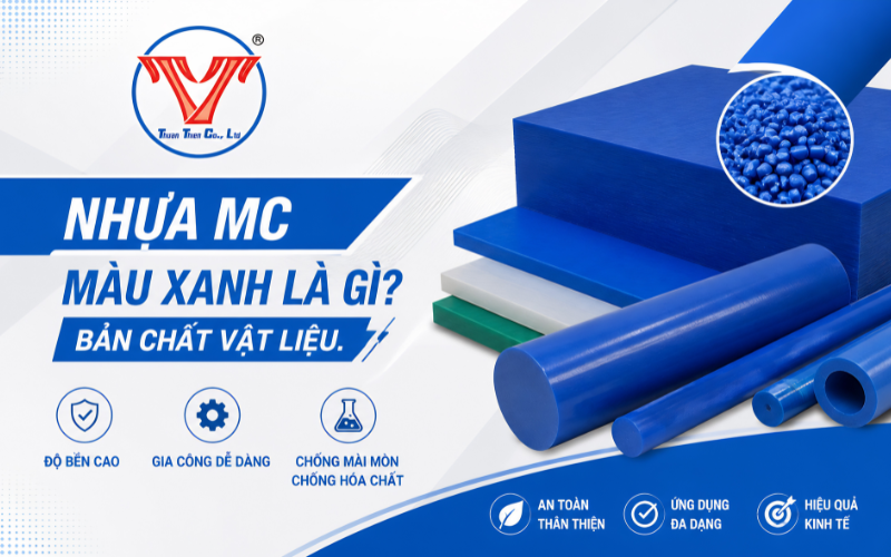 nhựa mc màu xanh là gì và bản chất của vật liệu
