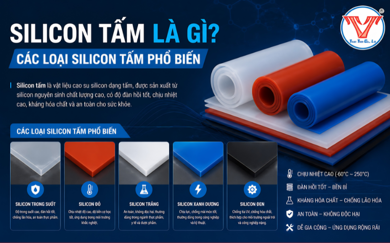 silicon tấm là gì và các loại phổ biến