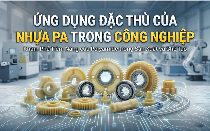ứng dụng đặc thù của nhựa pa trong công nghiệp