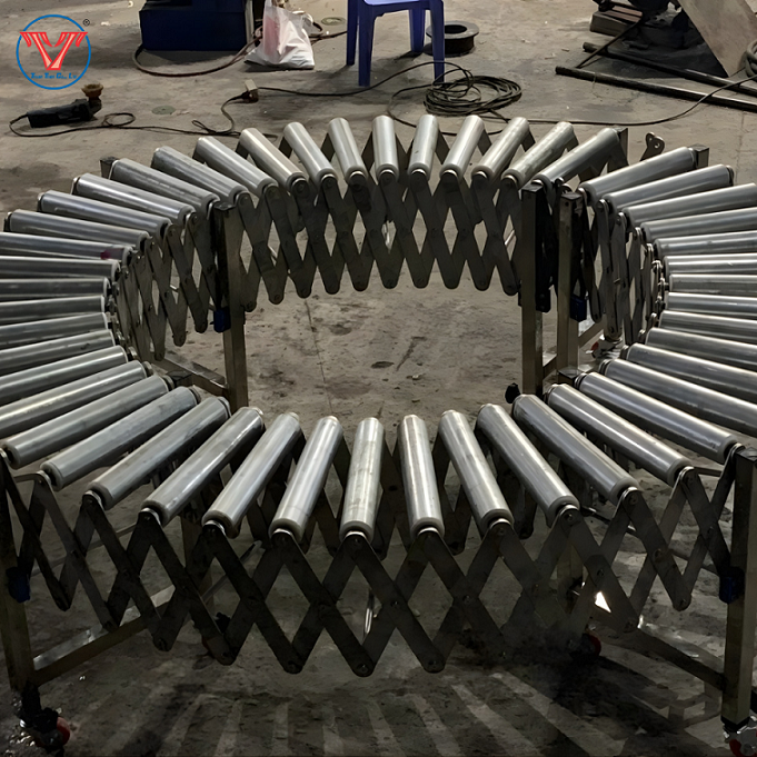 BĂNG TẢI CON LĂN XẾP - BĂNG TẢI DI ĐỘNG CHO NHÀ XƯỞNG