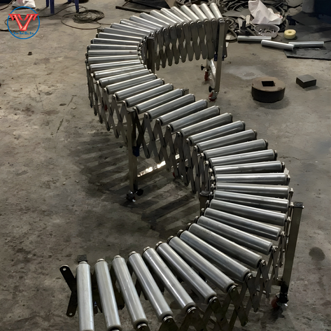 BĂNG TẢI CON LĂN XẾP - BĂNG TẢI DI ĐỘNG CHO NHÀ XƯỞNG