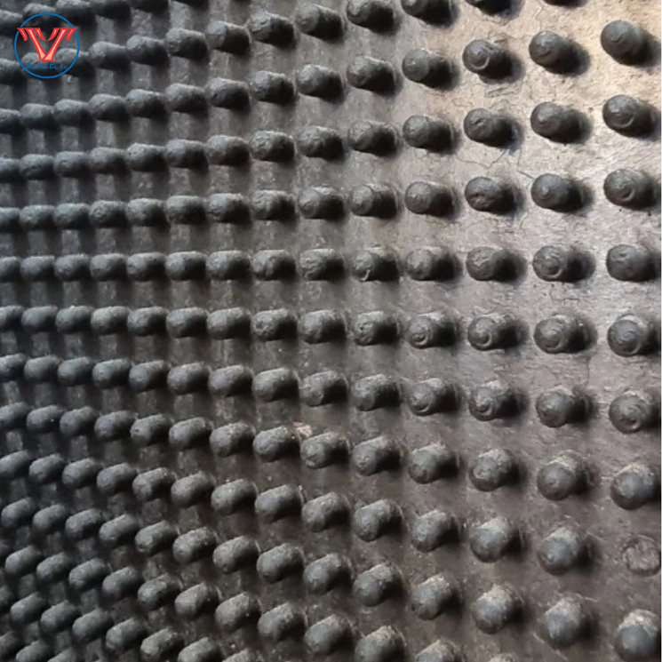 BĂNG TẢI GAI - BĂNG TẢI CAO SU GAI HỘT