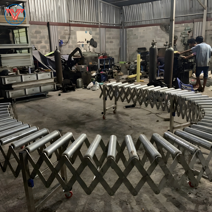 BĂNG TẢI CON LĂN XẾP - BĂNG TẢI DI ĐỘNG CHO NHÀ XƯỞNG