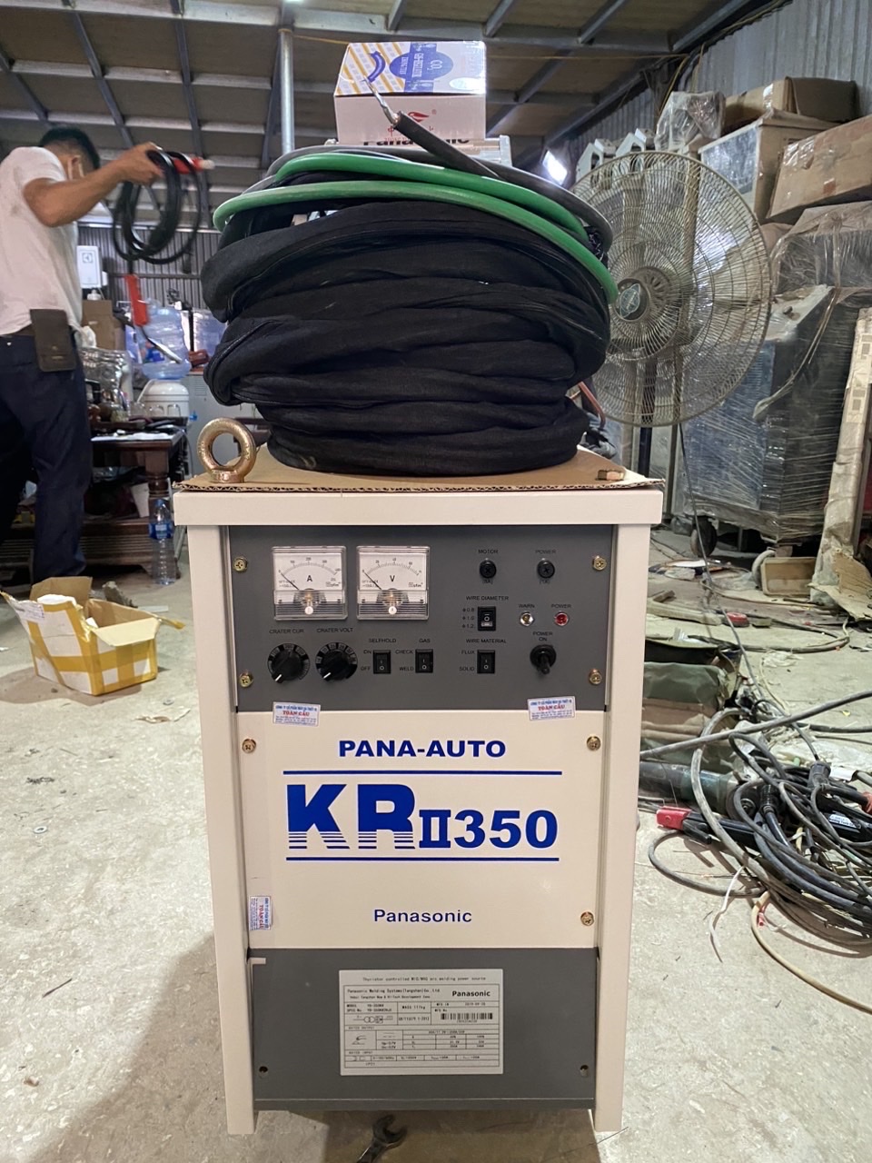 Nên chọn máy hàn MIG Nhật bãi có công suất 350A hay 500A