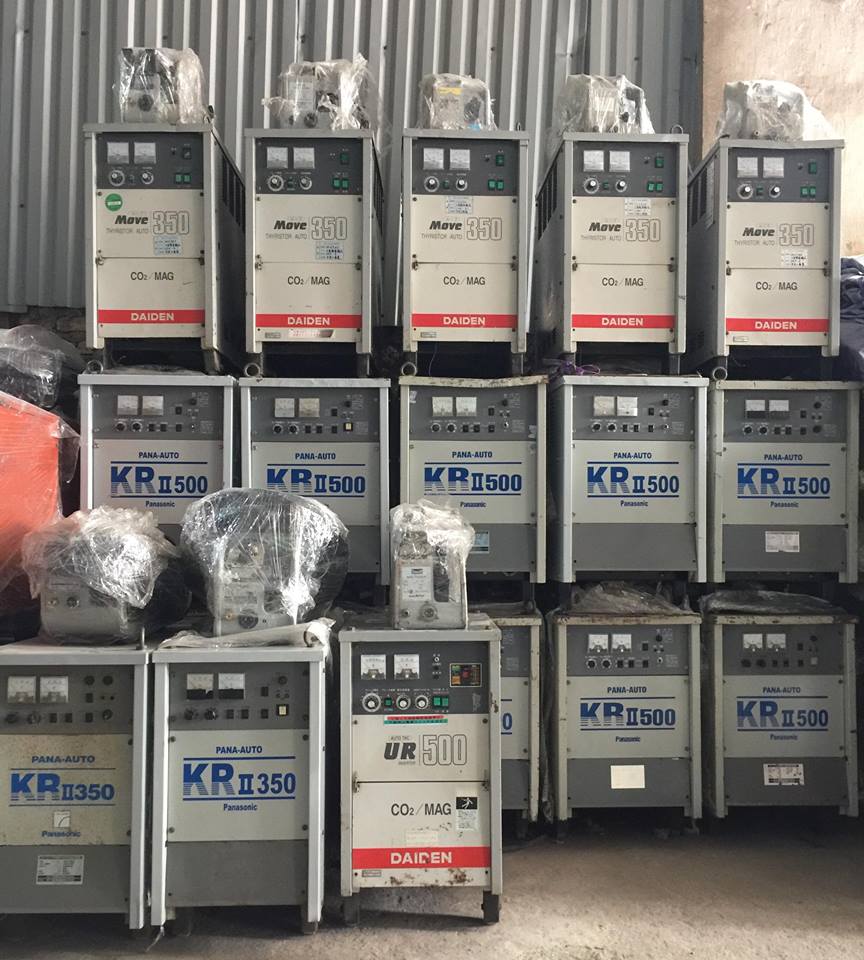 Máy hàn Nhật bãi tại Toàn Cầu