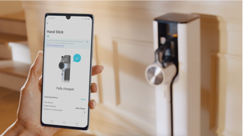LG tích hợp công nghệ AI ThinQ vào máy hút bụi