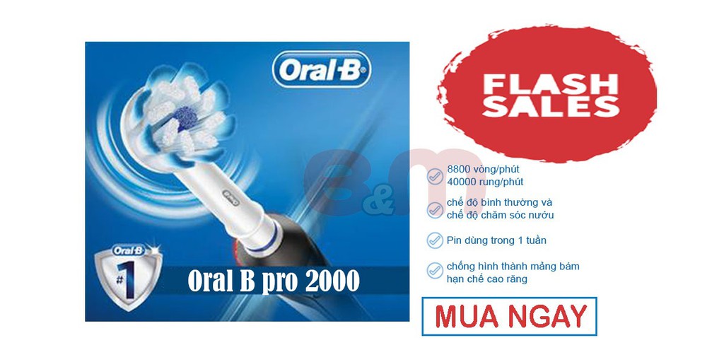 oral b pro 2000