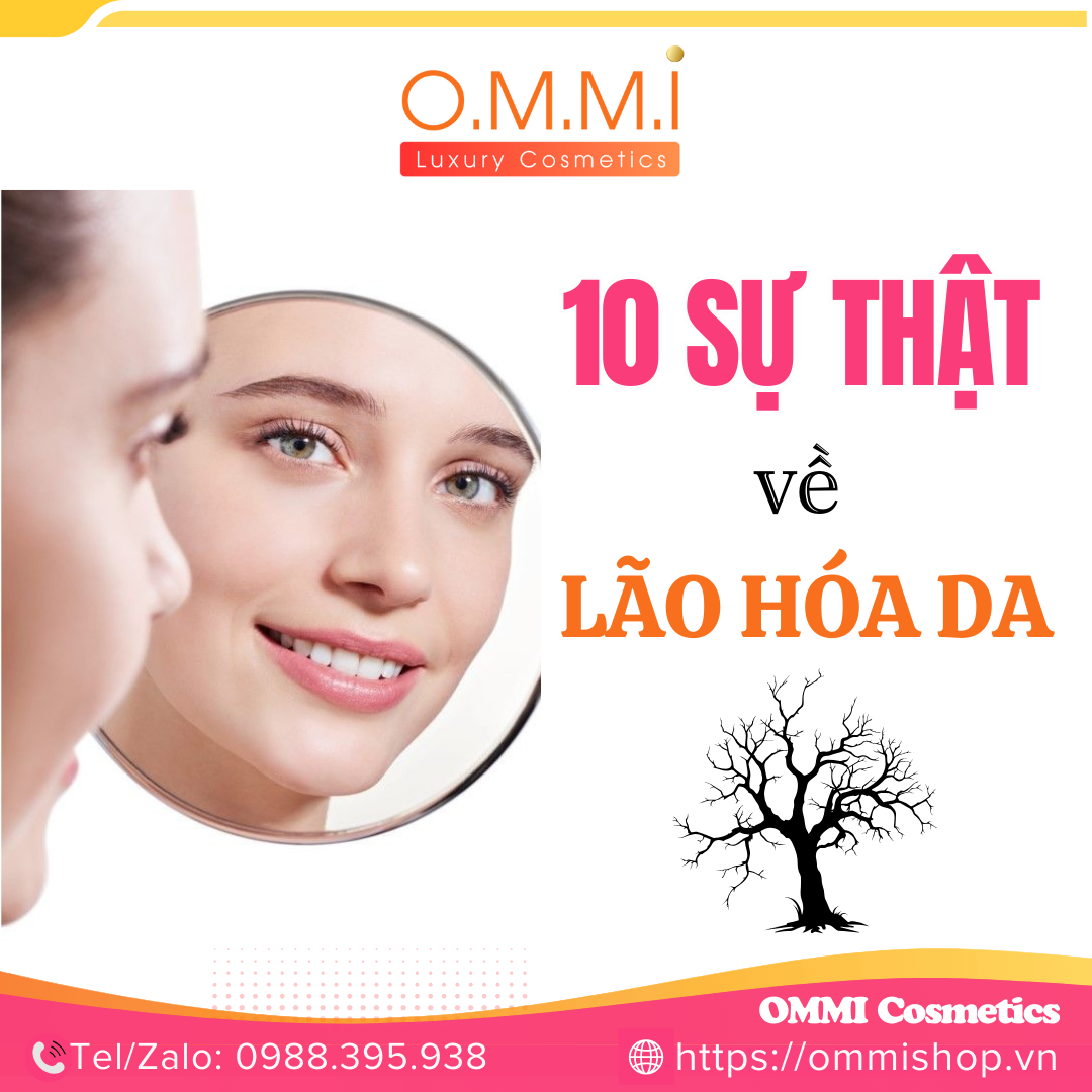 10 Sự thật về lão hóa da 10 Sự thật về lão hóa da