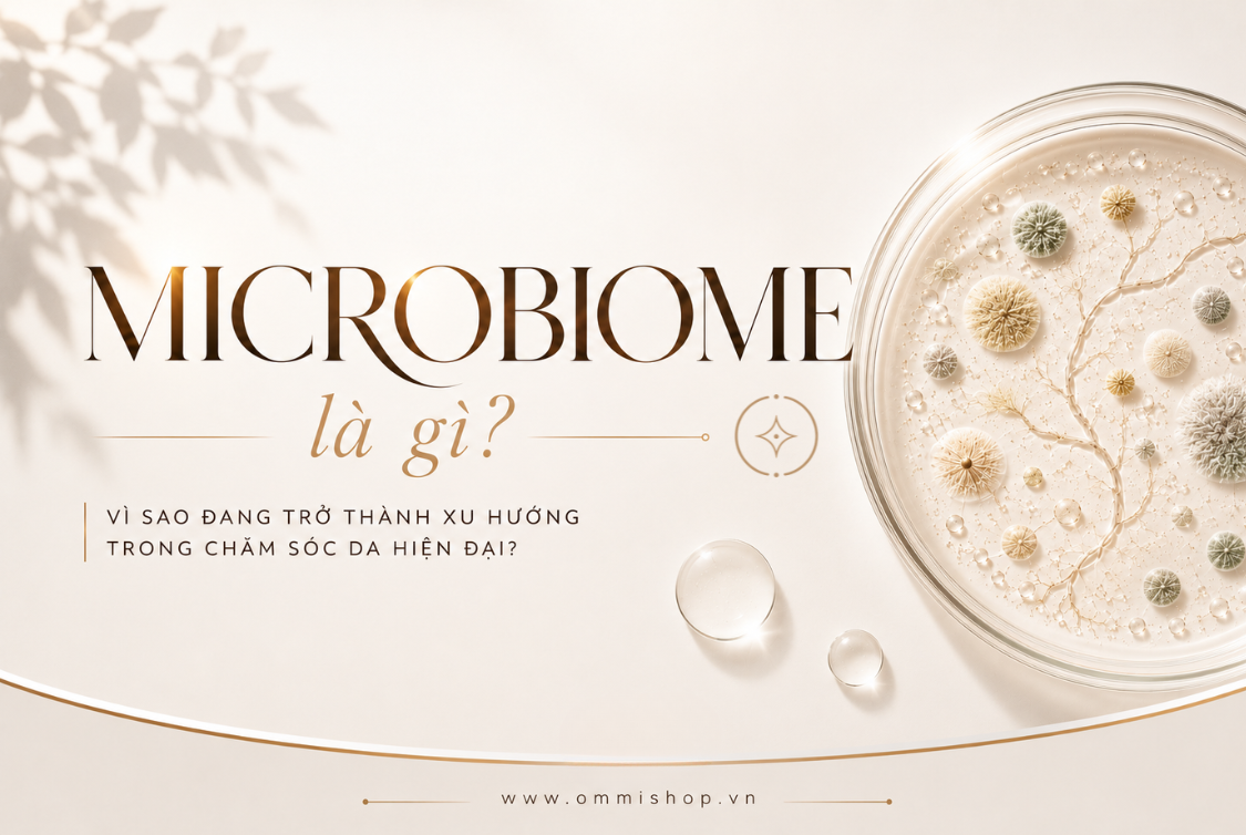Microbiome là gì? Vì sao đang trở thành xu hướng trong chăm sóc da hiện đại?