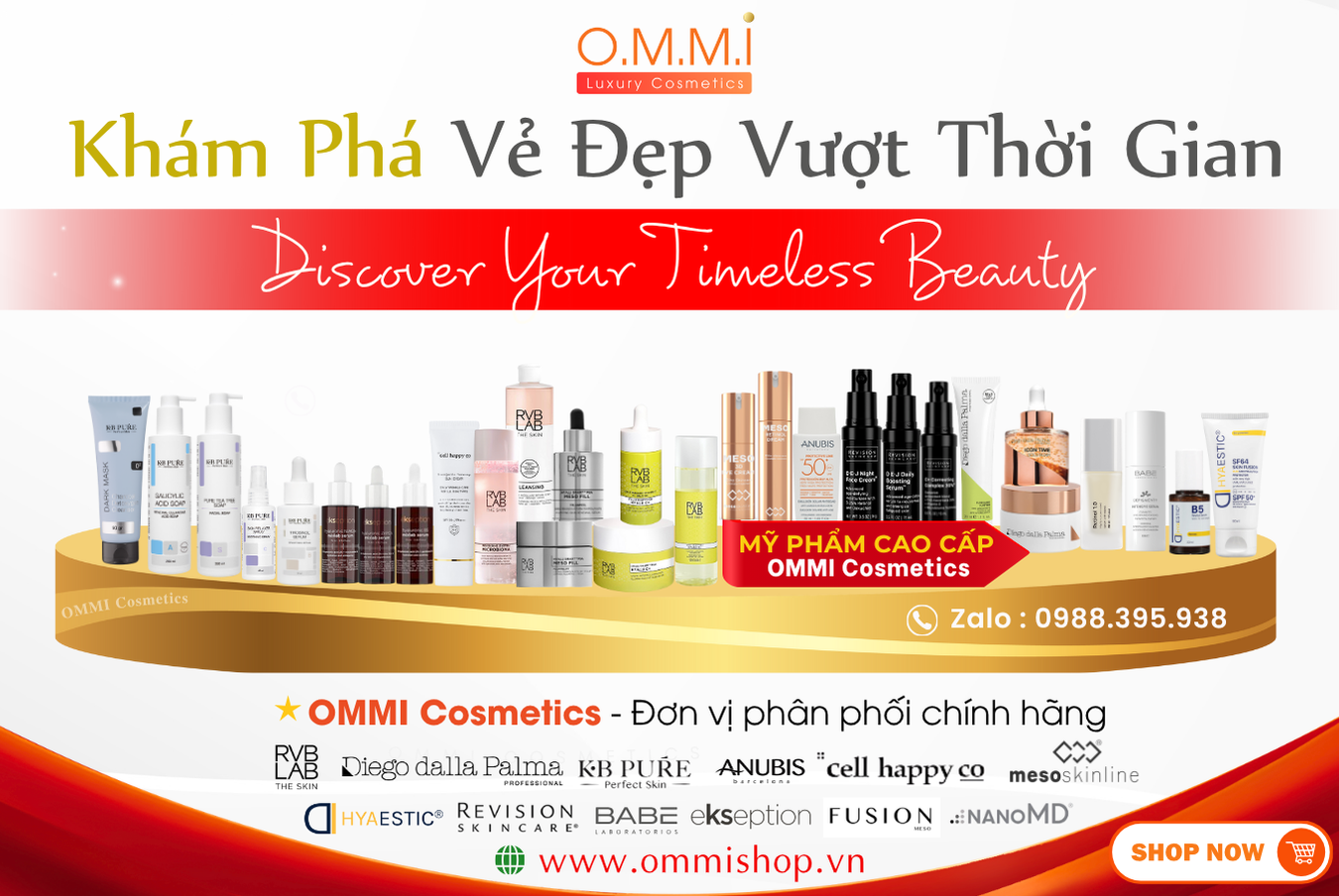 Discover Your Timeless Beauty - Khám phá vẻ đẹp vượt thời gian