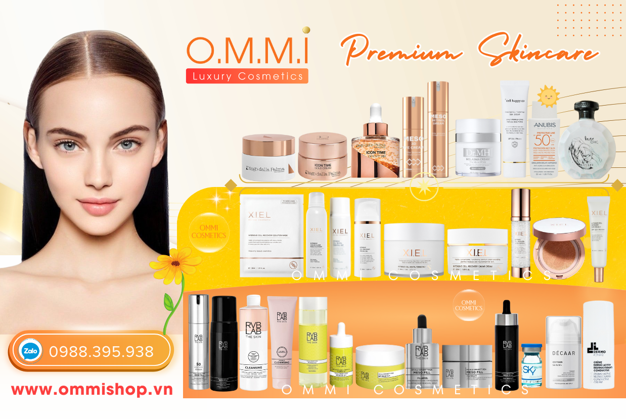 Premium Skincare - Hành trình đến vẻ đẹp toàn diện cùng OMMI Cosmetics ! Premium Skincare - Hành trình đến vẻ đẹp toàn diện cùng OMMI Cosmetics !