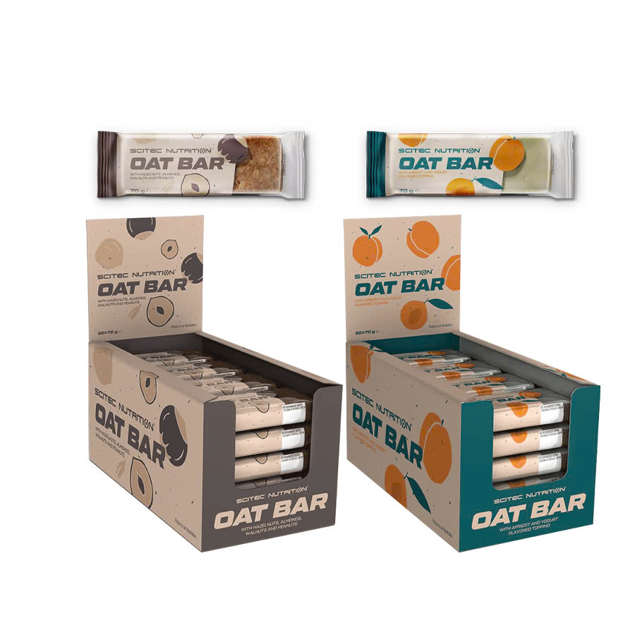 Thanh Oat Bar (hộp 20 thanh x 70g) | Scitec Nutrition