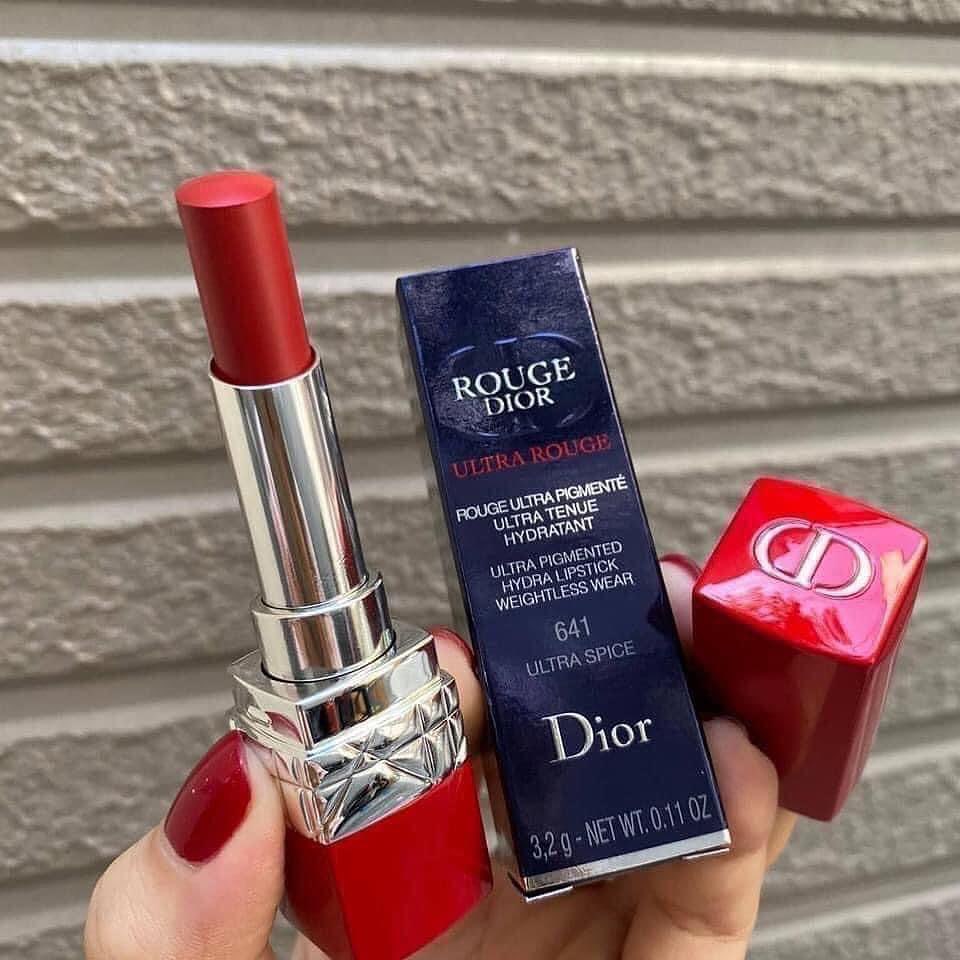 Son rouge dior 641 ultra spice màu đỏ nâu thái hà shop Shopee Việt Nam #43 Son rouge dior 641 ultra spice màu đỏ nâu thái hà shop Shopee Việt Nam