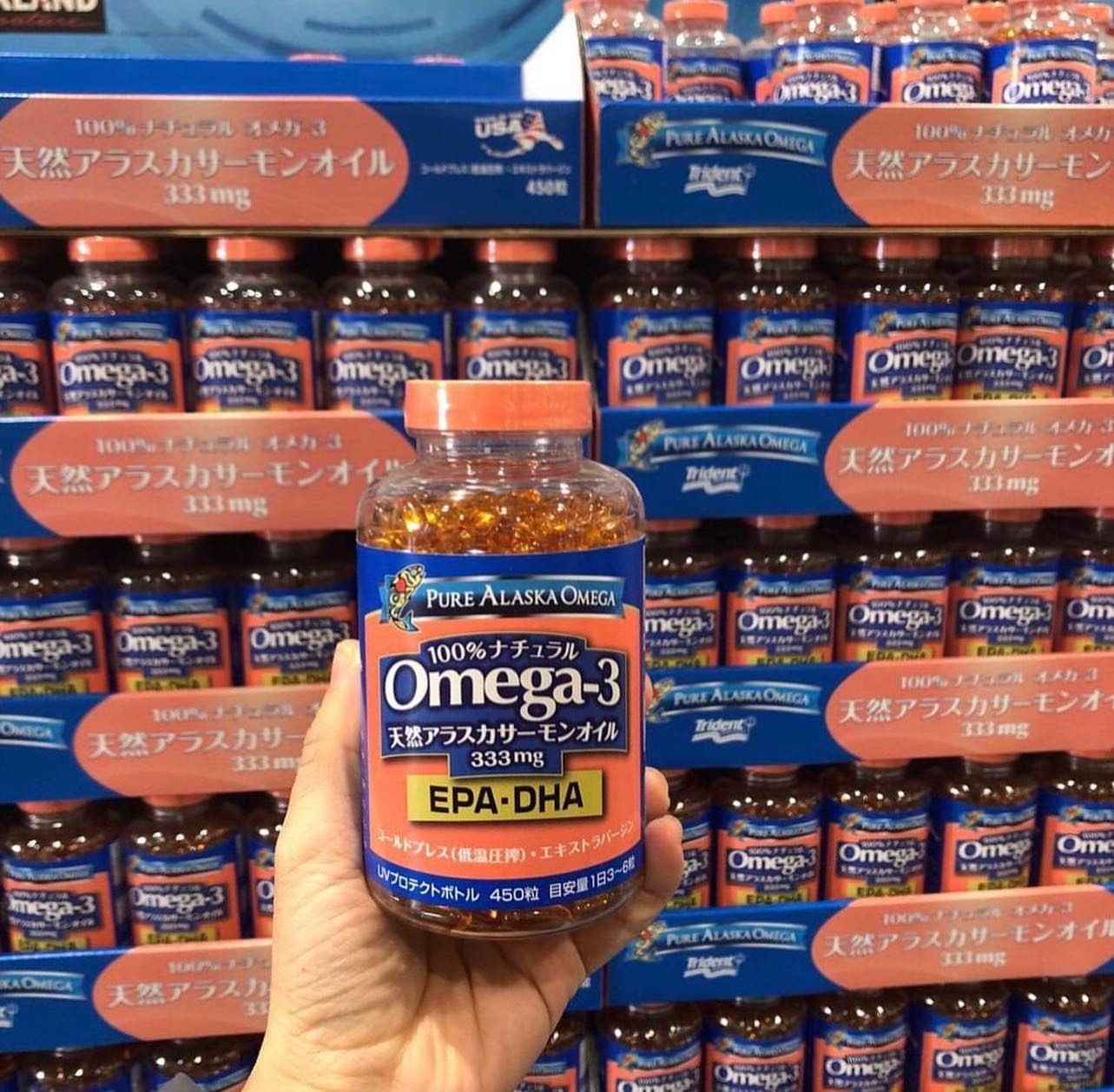 DẦU CÁ HỒI PURE ALASKA OMEGA3 333MG