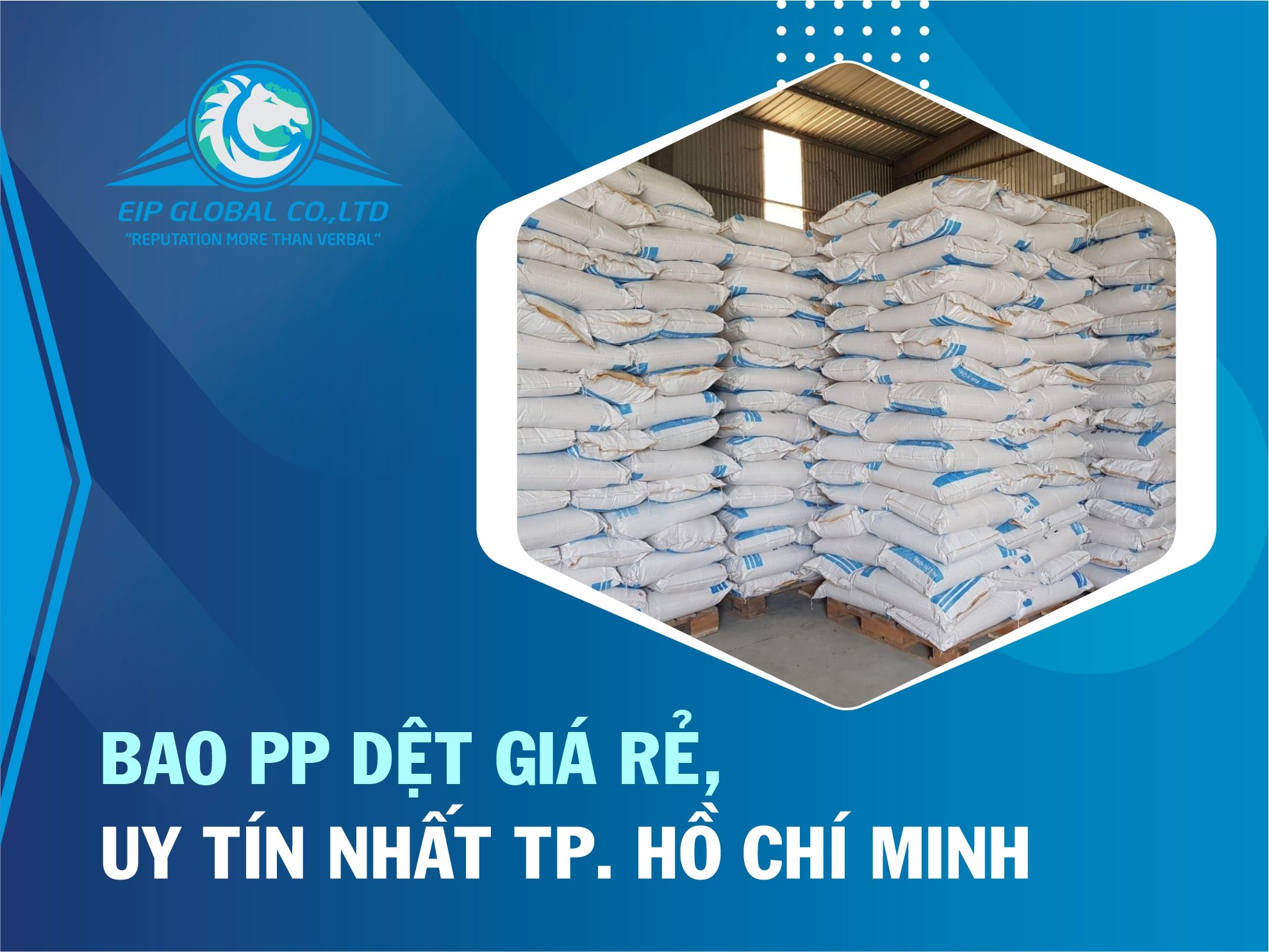 Địa chỉ sản xuất bao pp dệt giá rẻ uy tín nhất Hồ Chí Minh