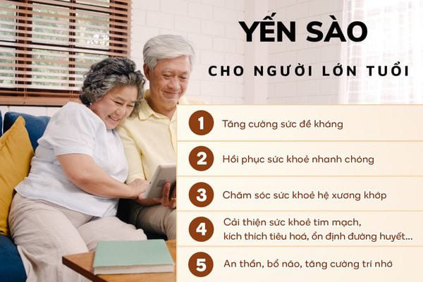 Tổ yến chưng sẵn có giúp cải thiện sức khỏe giấc ngủ cho người cao tuổi?