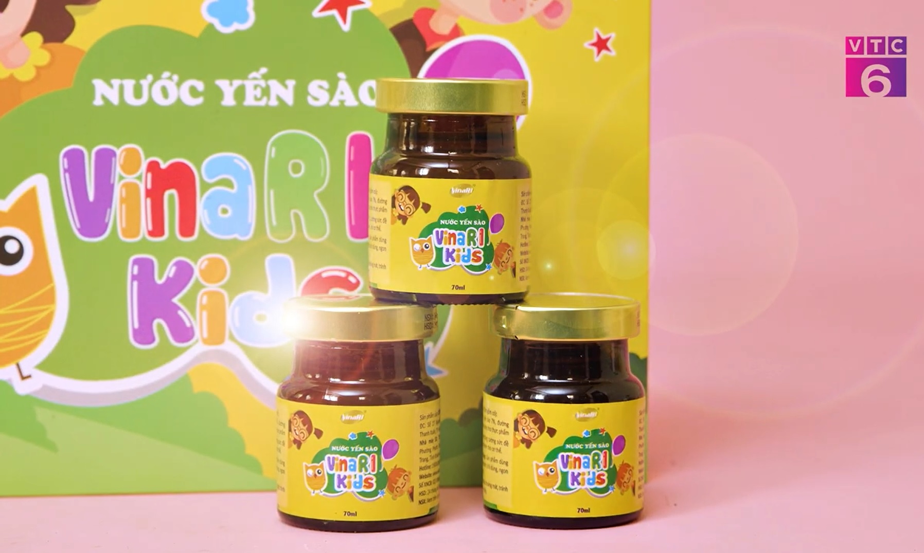 Yến Sào Chưng Sẵn Cho Trẻ Em VinaRI KIDS – Dinh Dưỡng Tinh Túy, Yêu Thương Trọn Vẹn