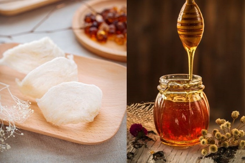 Yến sào chưng sẵn dùng mật ong thay đường phèn có tốt không?