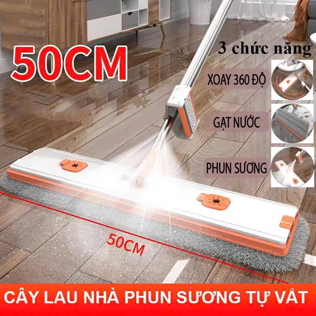 Cây Lau Nhà Phun Sương Tự Vắt Xoay 360 Độ ( Thùng 20 )