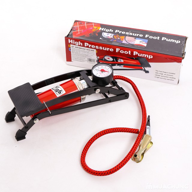Dụng Cụ Bơm Hơi High Pressure Foot Pump ( Thùng 25 )