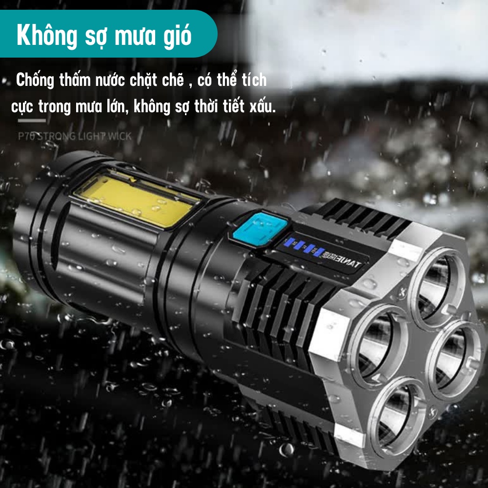 Đèn Pin Led 4 Bóng Cầm Tay (Kiện 120 Cái)  - Mã 905