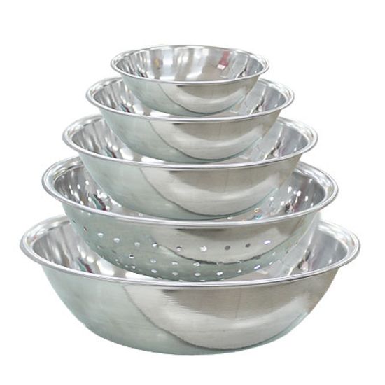 Bộ 5 Thau Rổ Inox ( Thùng 40 )