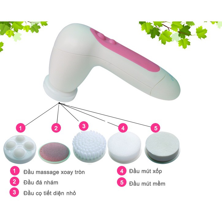 Máy Massage Mặt 5in1