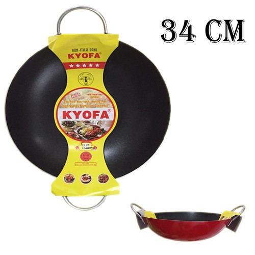 Chảo Chống Dính 2 Quai Sâu Lòng Kyofa Công Nghệ Hàn Quốc (Size 34cm)